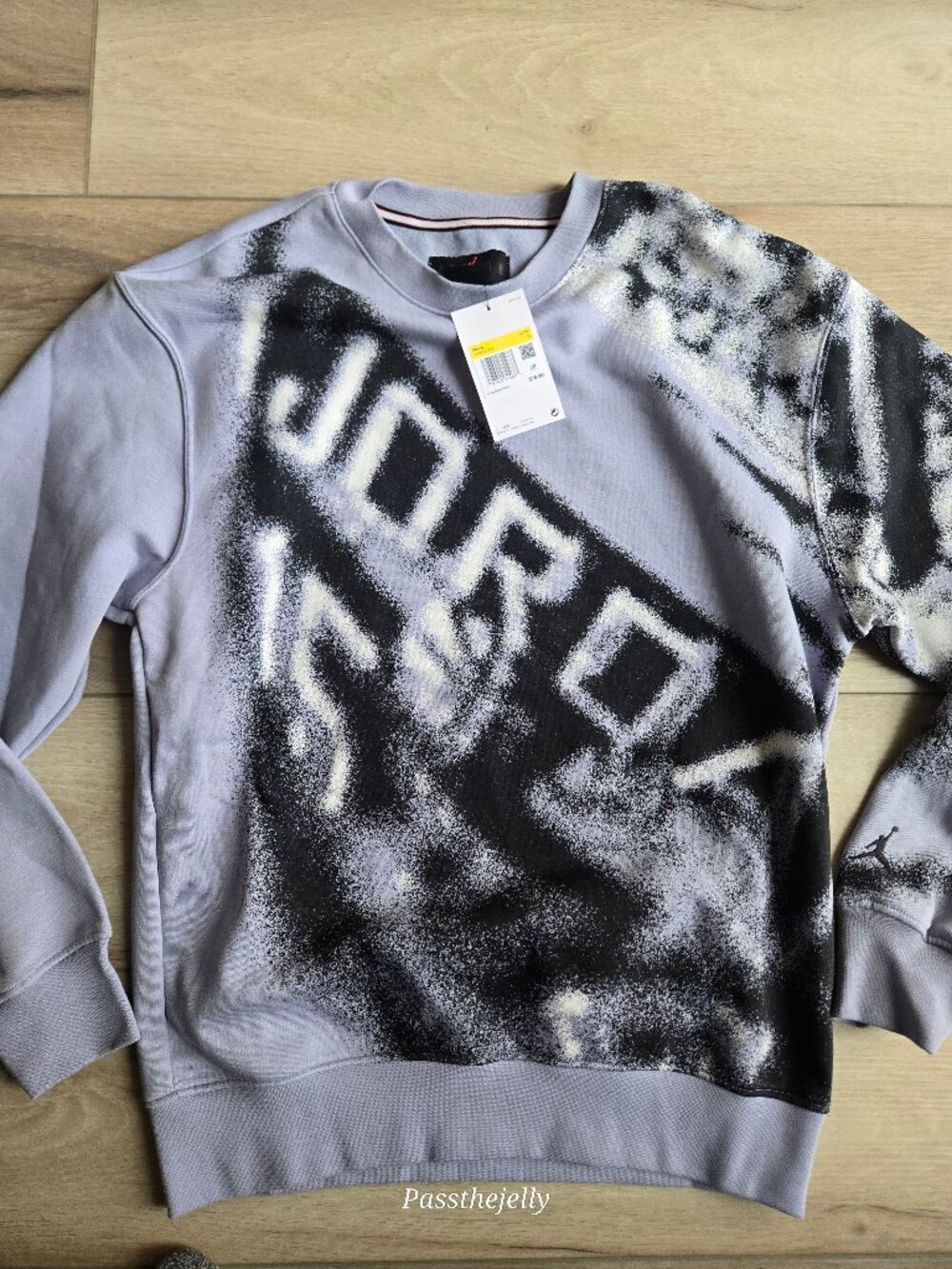 Nike Jordan Shirt Mens Small MVP Crew-Neck Fleece Sweatshirt HF9313-045 NEW $78